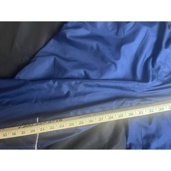 Vtg Y2K Starter Navy Track Pants Orange Mesh Lined Streetwear Mens XL 42W 29.5L - Picture 16 of 16